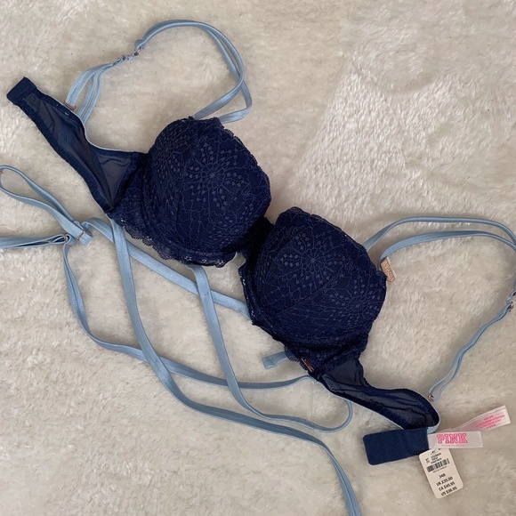 Victoria's Secret PINK Lace Strappy Bra - Picture 1 of 3
